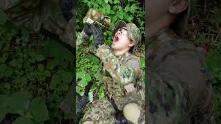 追い込まれた人#サバゲー #サバイバルゲーム #自衛隊 #army