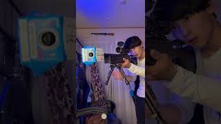 おいしあ牛乳🥛＃エアガン＃サバゲー#コント#のん#スナイパー